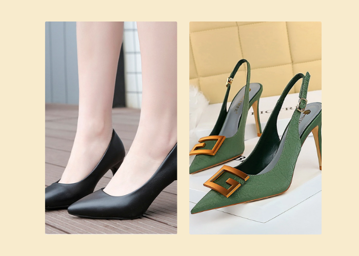 Office high heel shoe trend